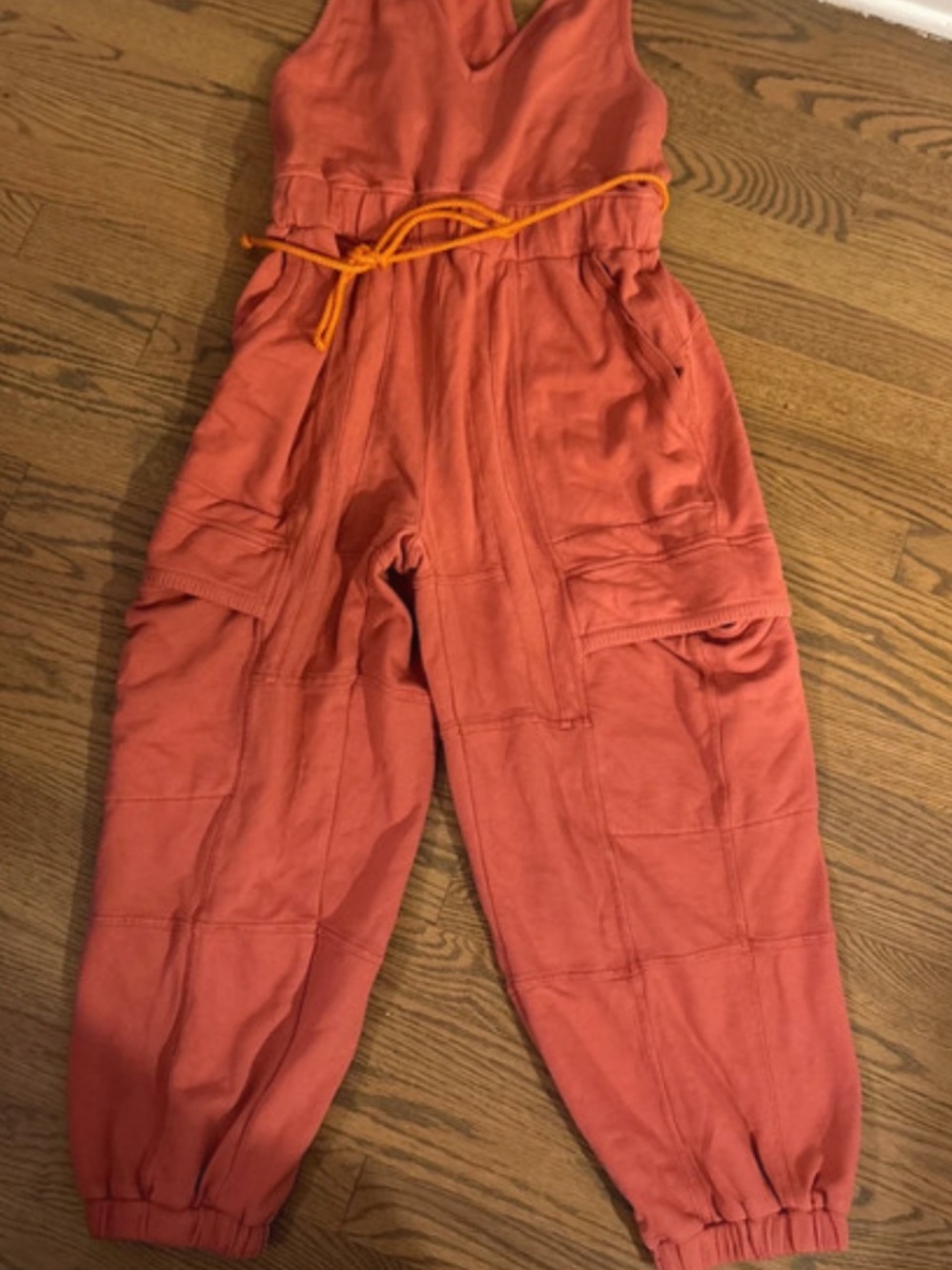 Daily Practice By Anthropologie Cloud Rest Sleeveless V Neck Jumpsuit